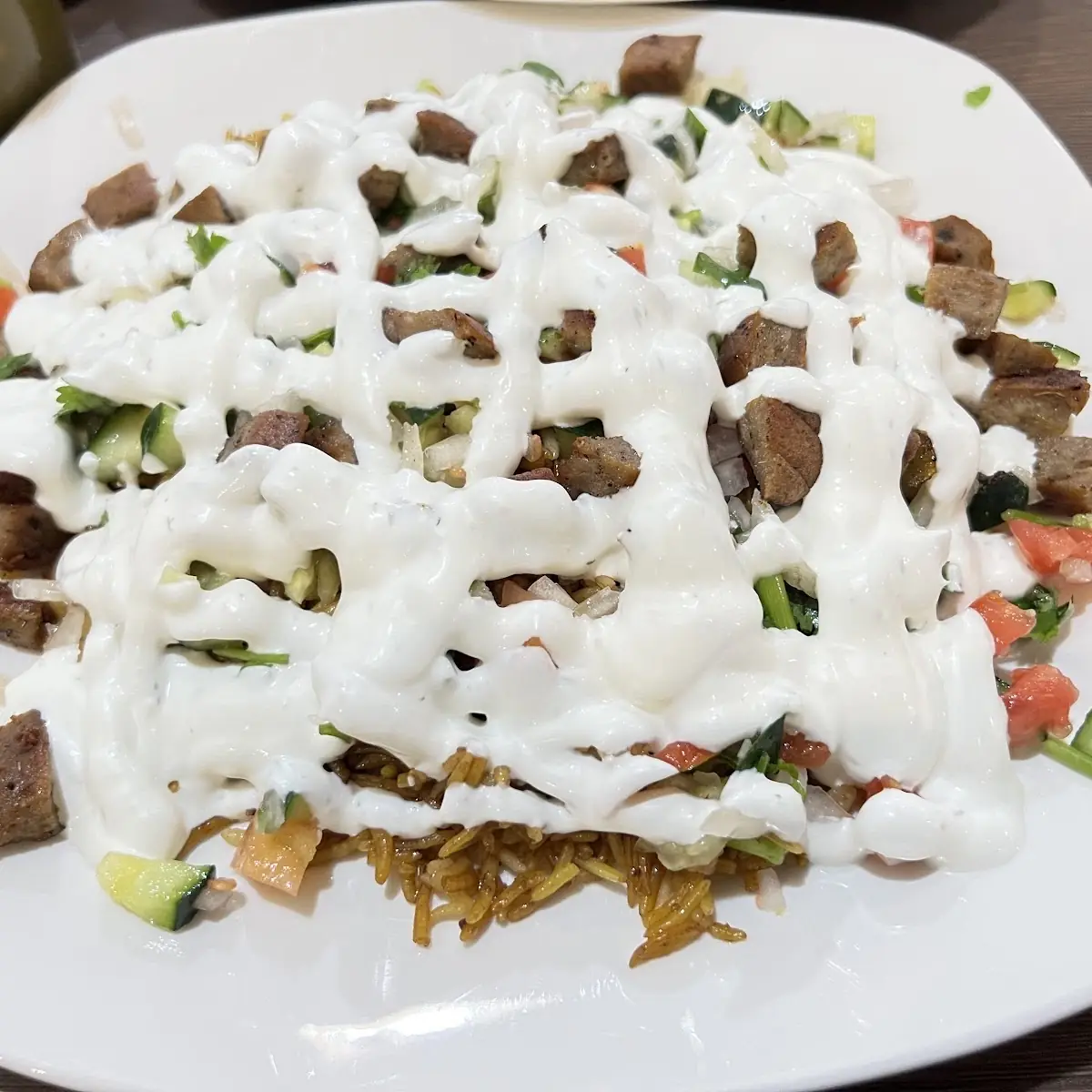 Beef Shawarma Plate
