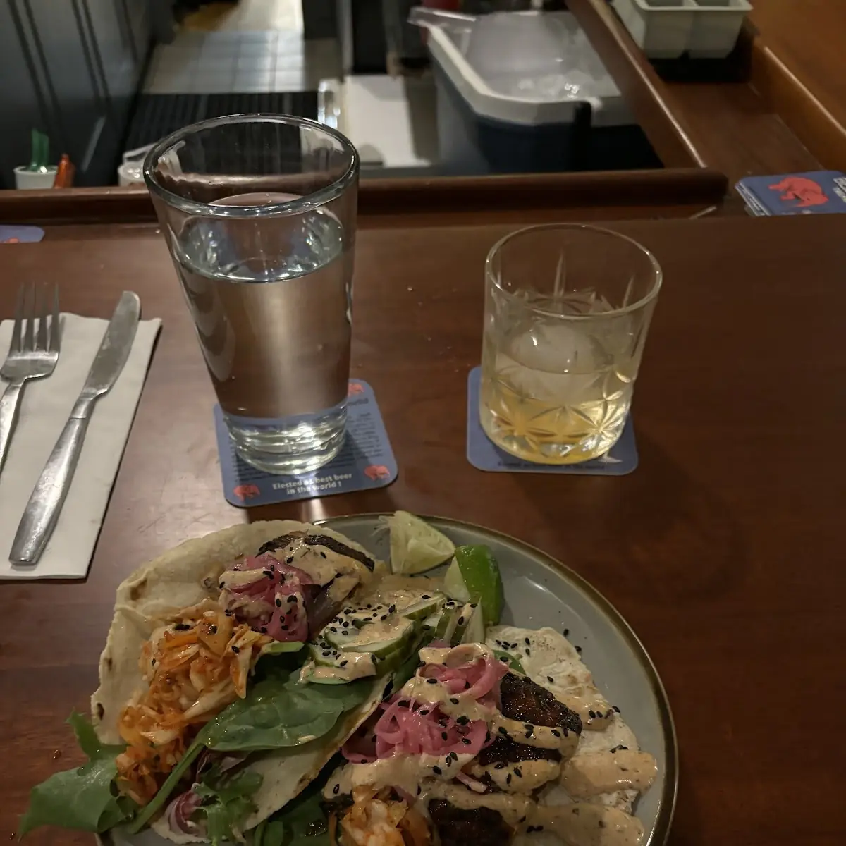 Korean BBQ Tacos Salmon