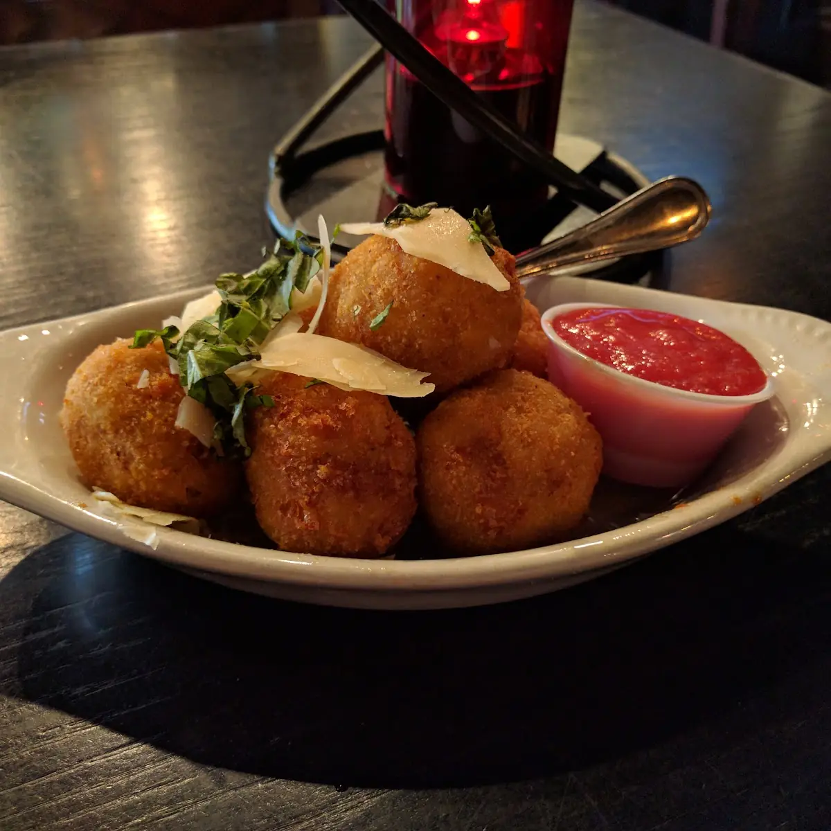 Deep Fried Risotto Balls