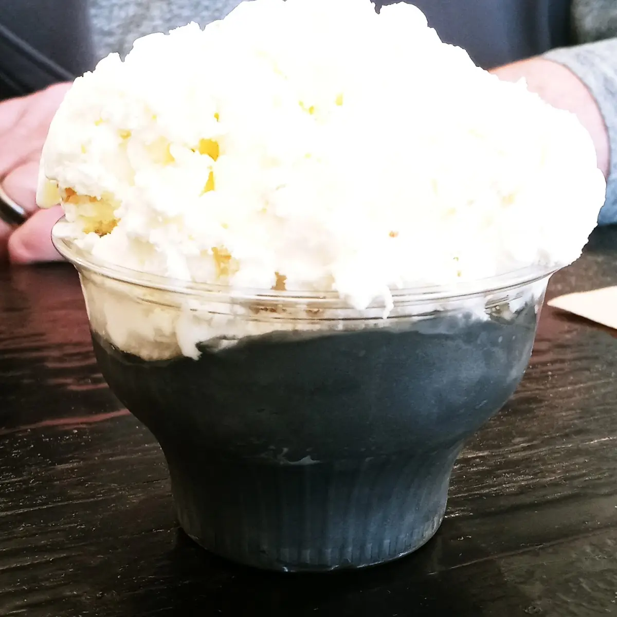 Black Vanilla Ice Cream