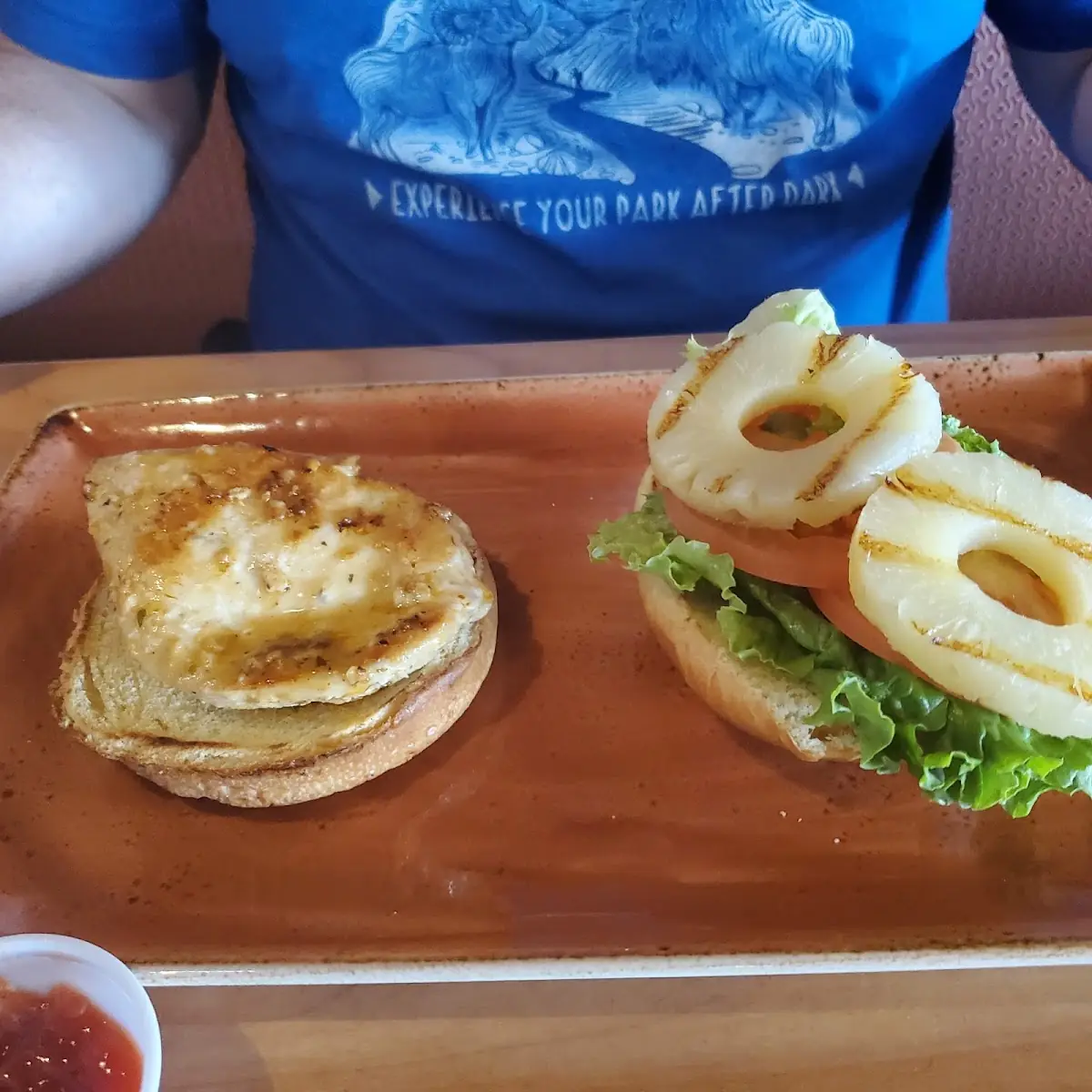 Grilled Chicken Sandwich with Pineapple