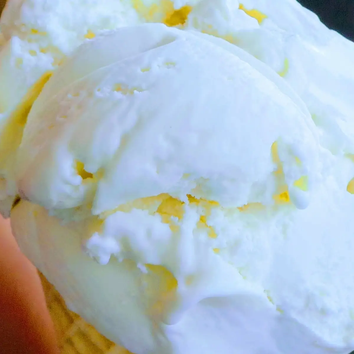 Vanilla Ice Cream Cone