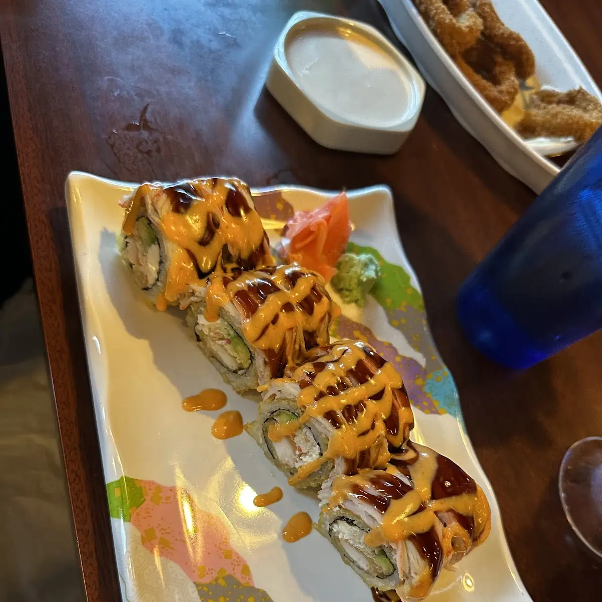 California Roll Deep Fried