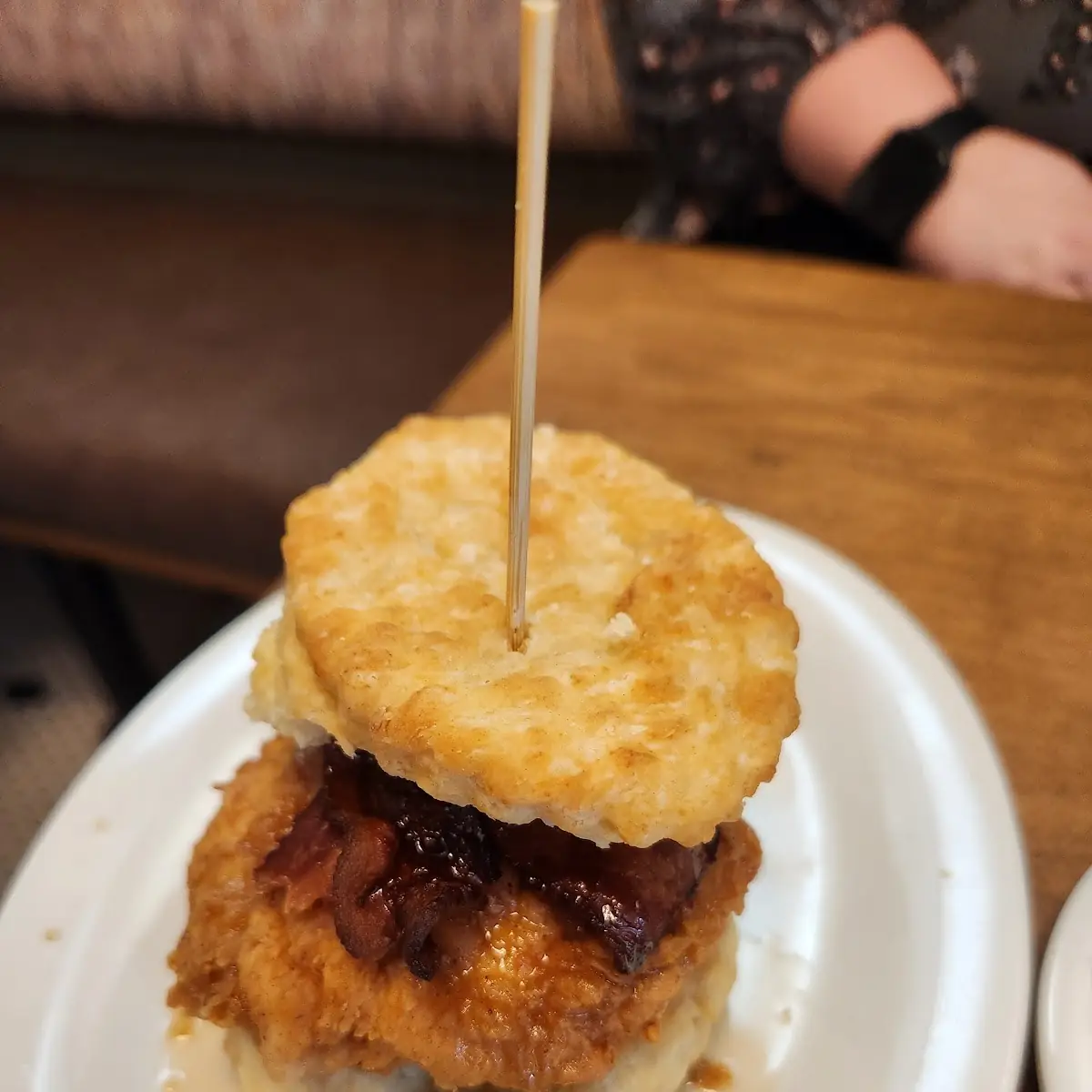 Sticky Maple Bacon Sandwich