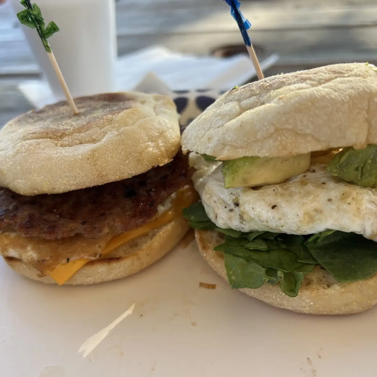 Bacon Sausage Egg and Cheese