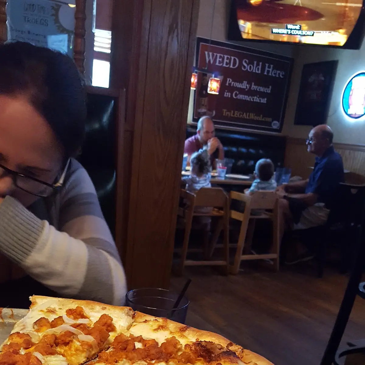 SM Buffalo Chicken Pizza