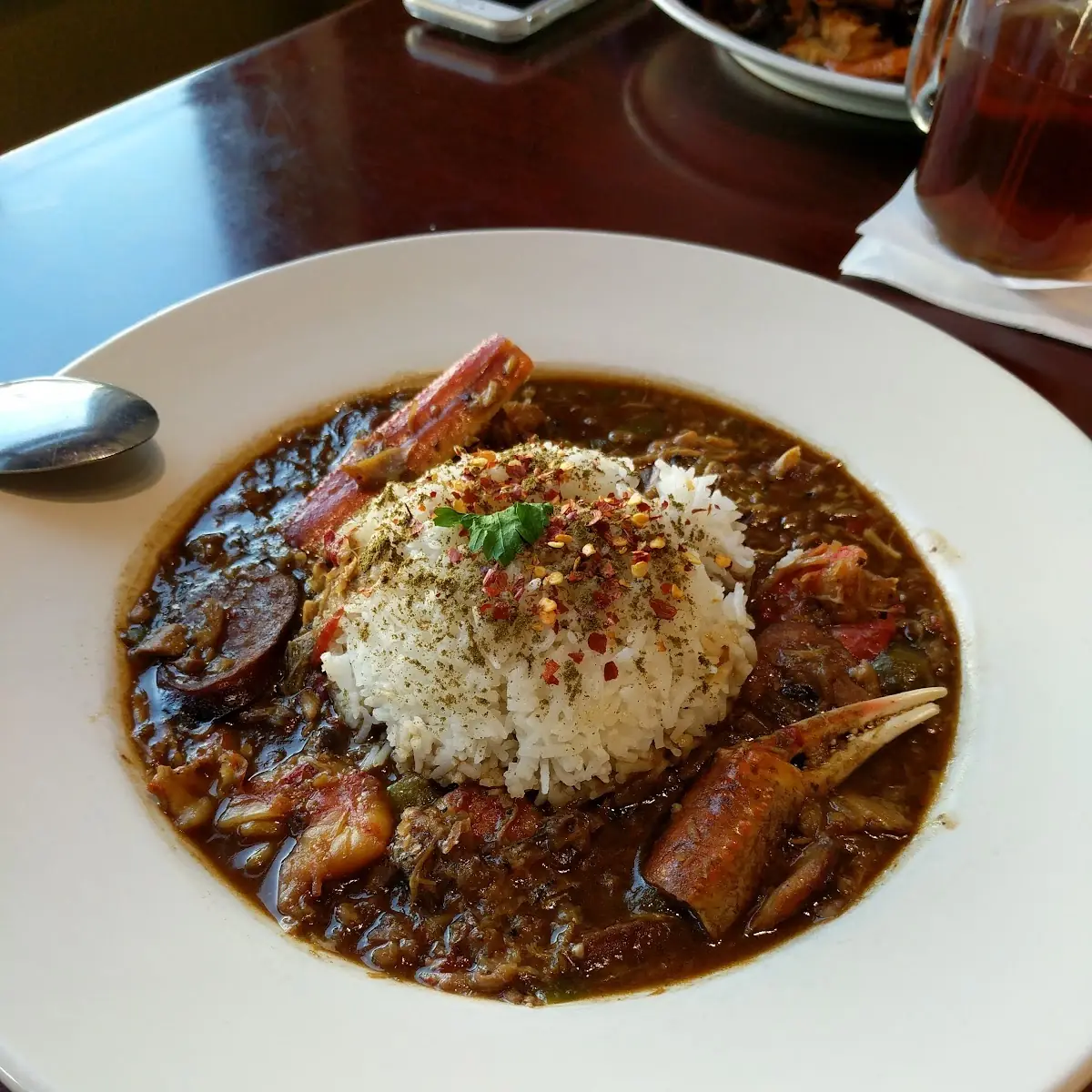 Seafood Gumbo & Rice