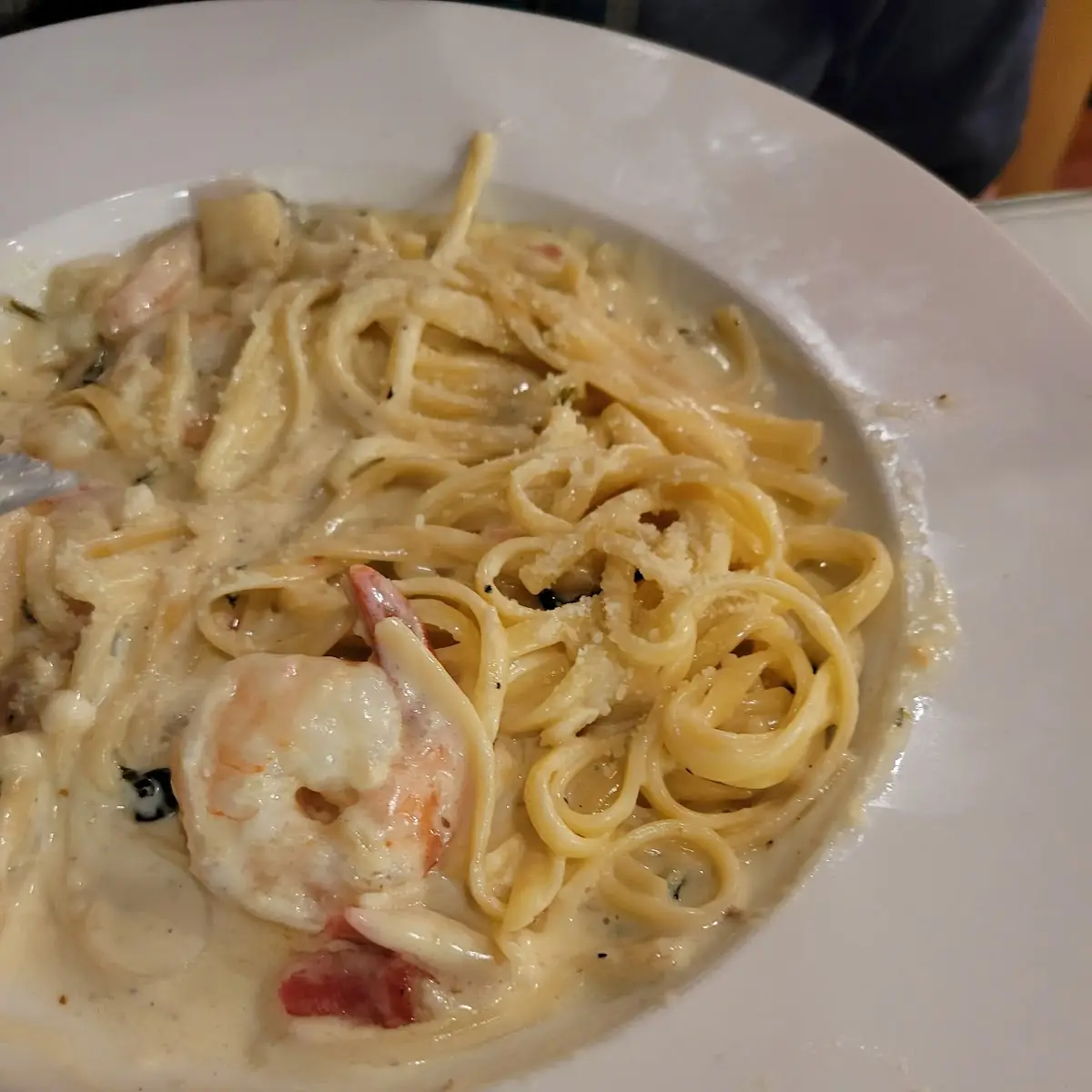 Shrimp Alfredo Pasta