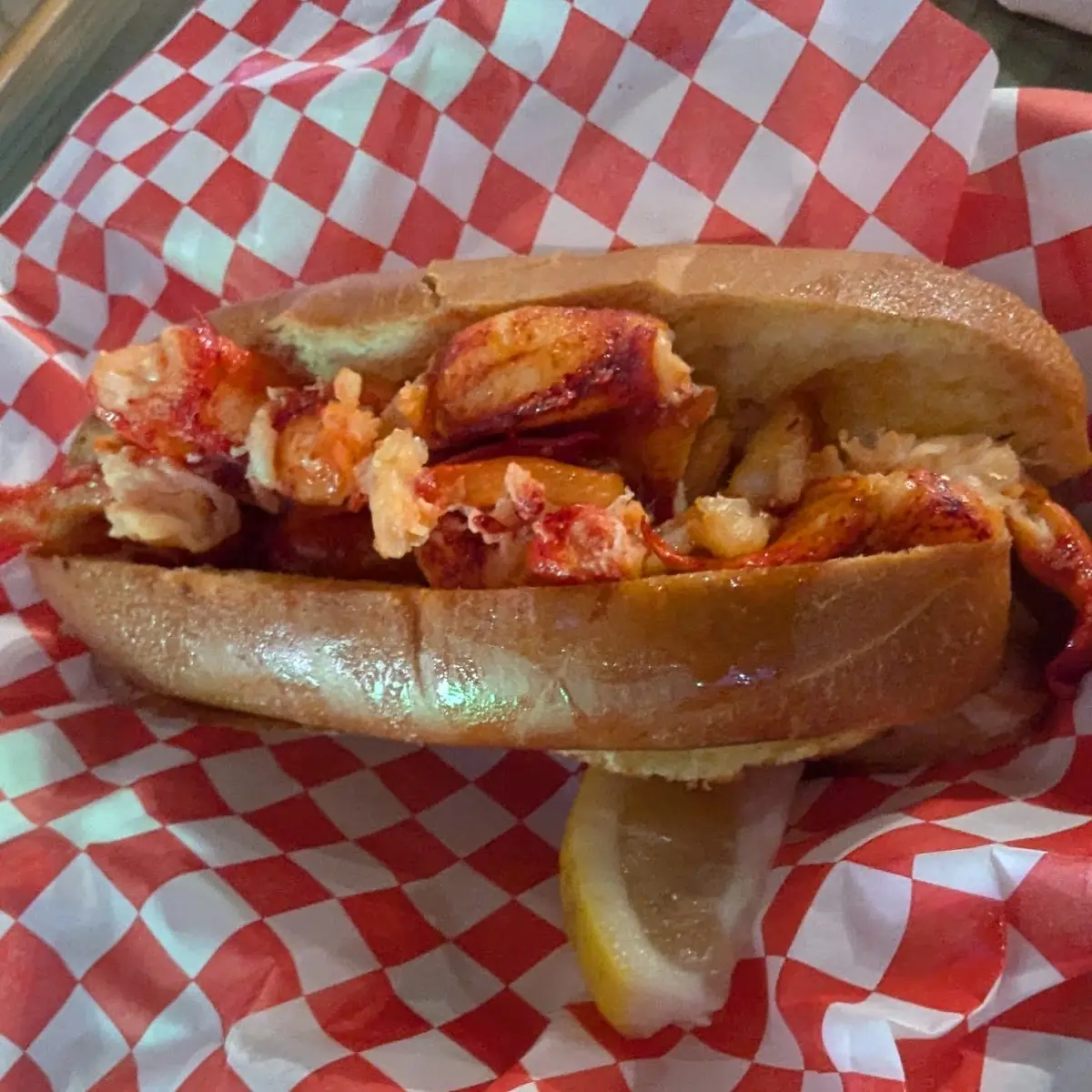 Lobster Roll with Butter