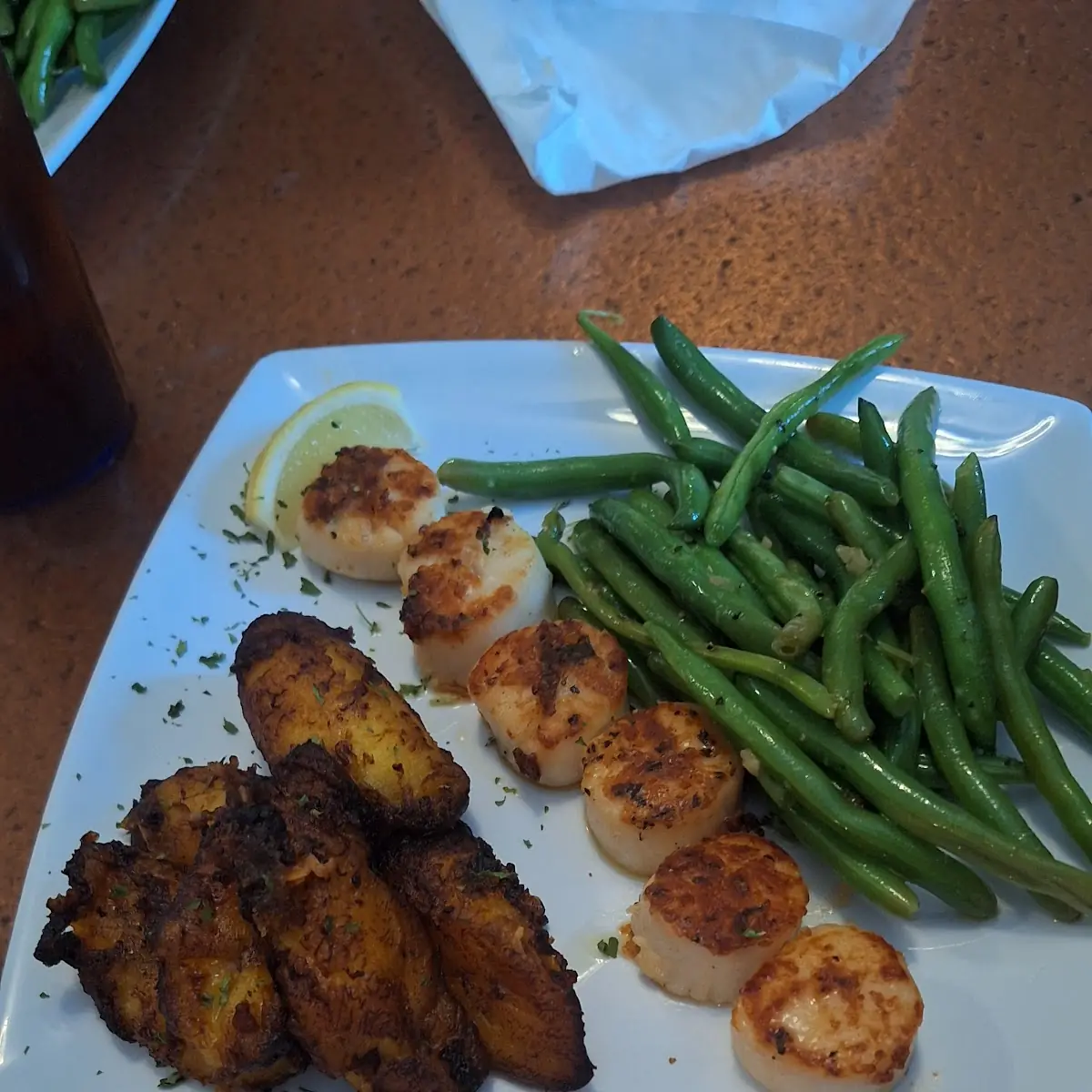 Scallop with Garlic Sauce
