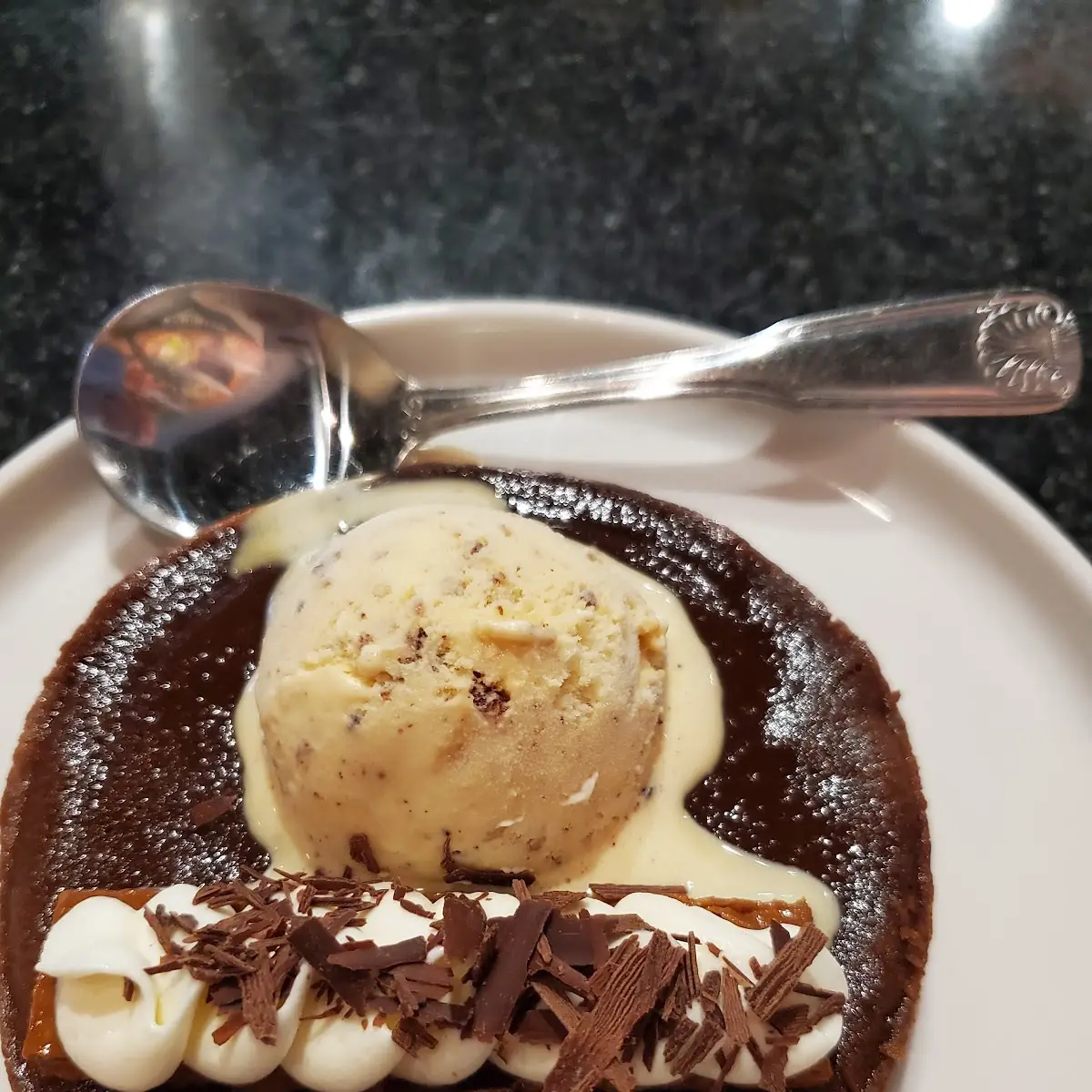 Hot Fudge Spoon Cake