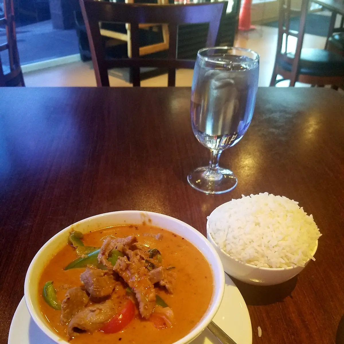 Salmon Panang Curry
