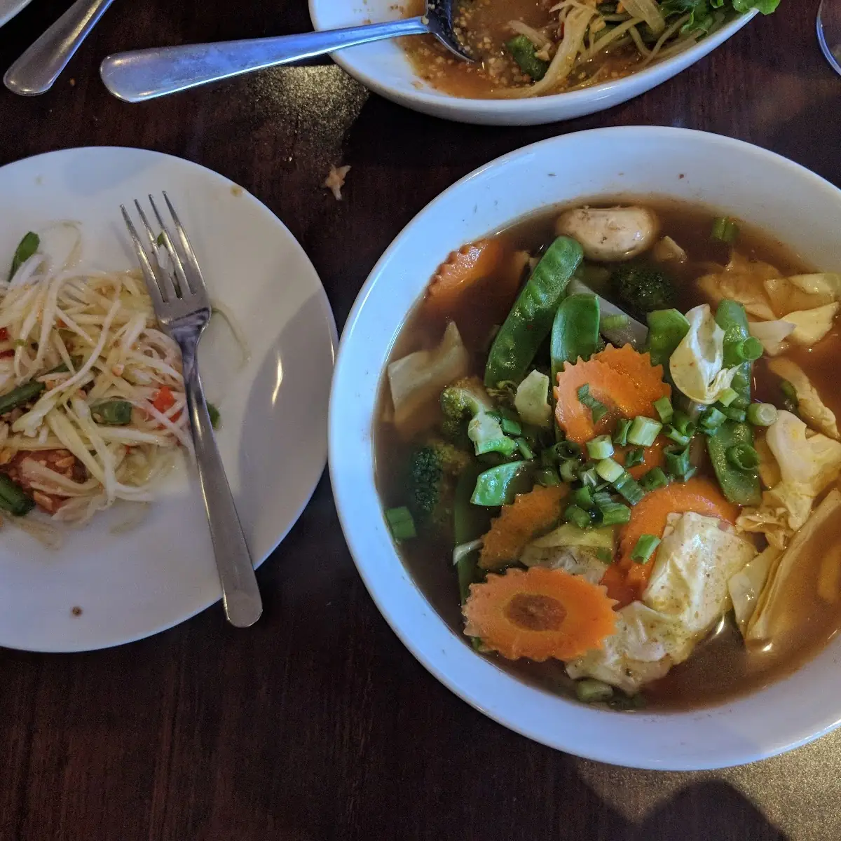 Mixed Vegetable Panang Curry (Gang Panang Puc R)