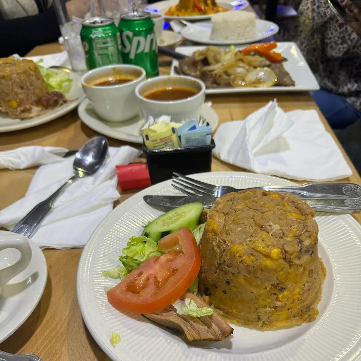 Pork Mofongo with Sauce on the Side