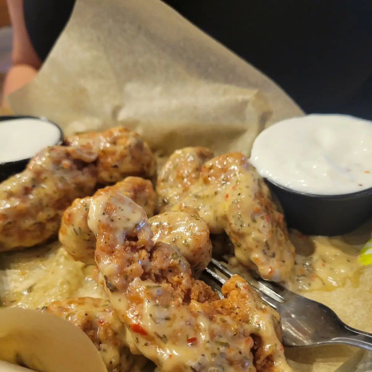 Garlic Parmesan Wings