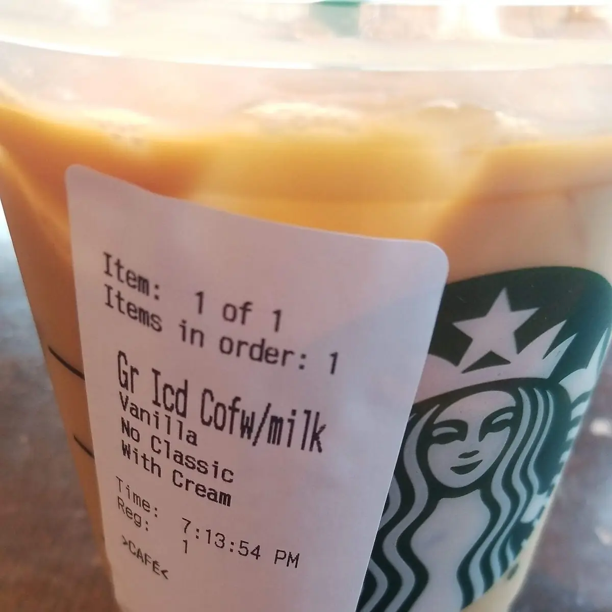 Vanilla Ice Cold Brew Coffee