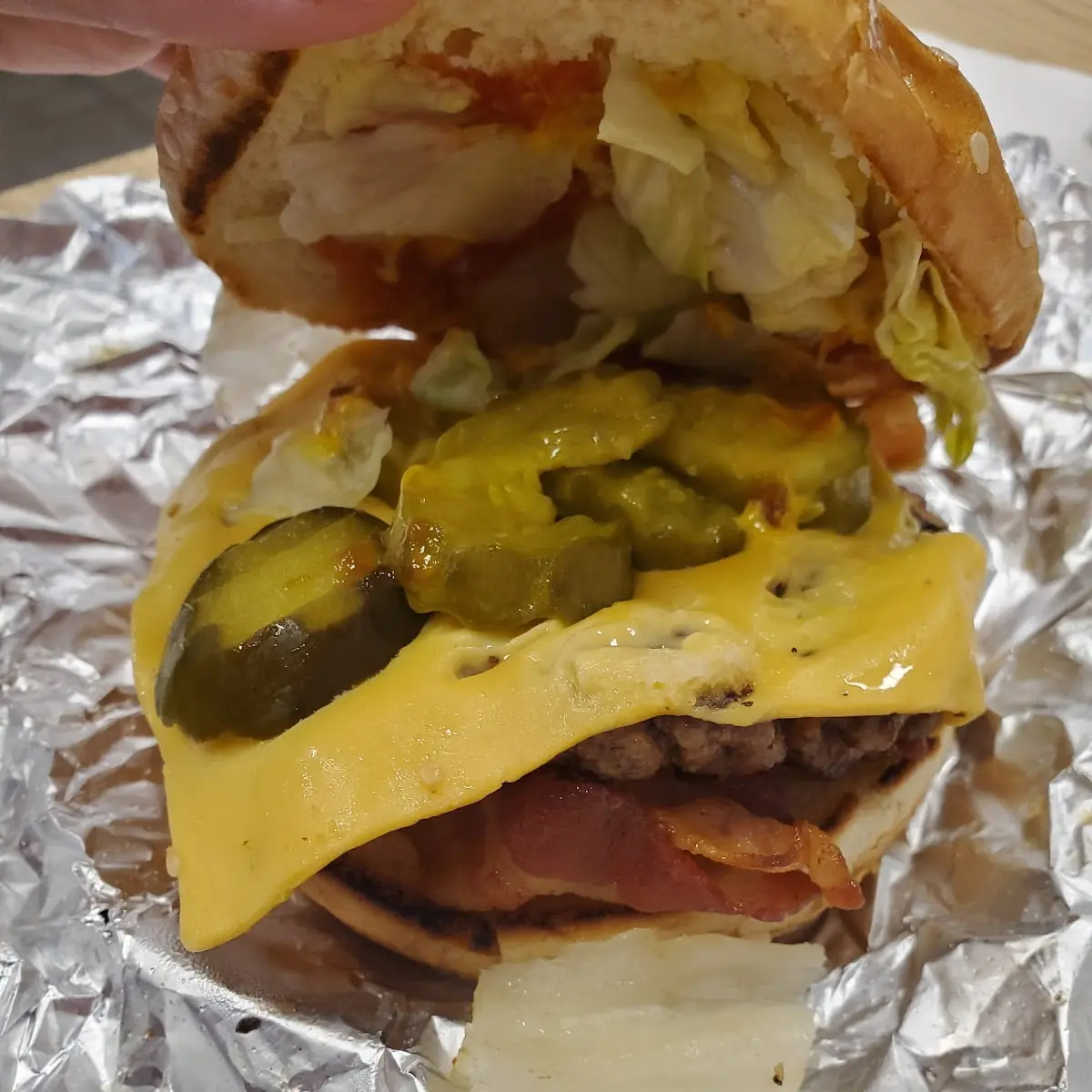 Little Bacon Cheese Burger