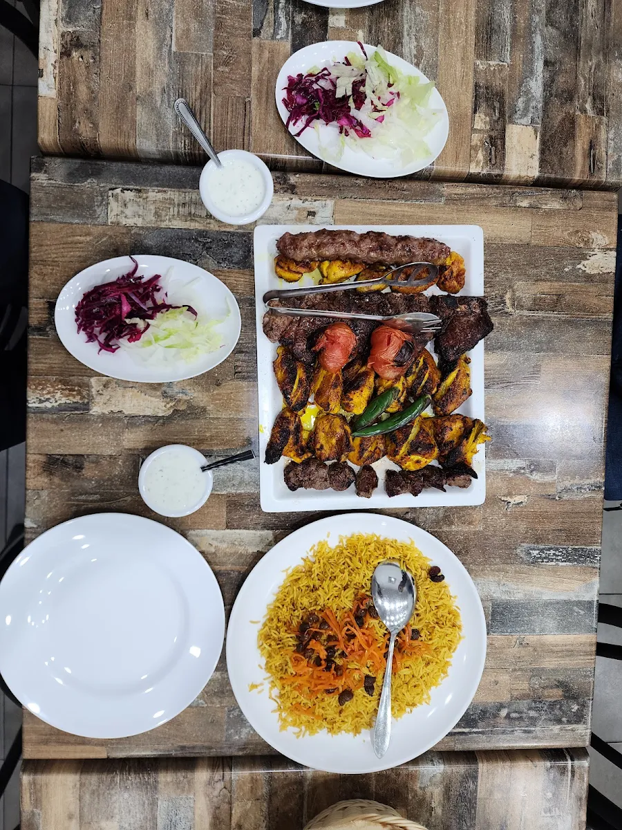 Mixed Kebab Platter, Kabab Al Hojat