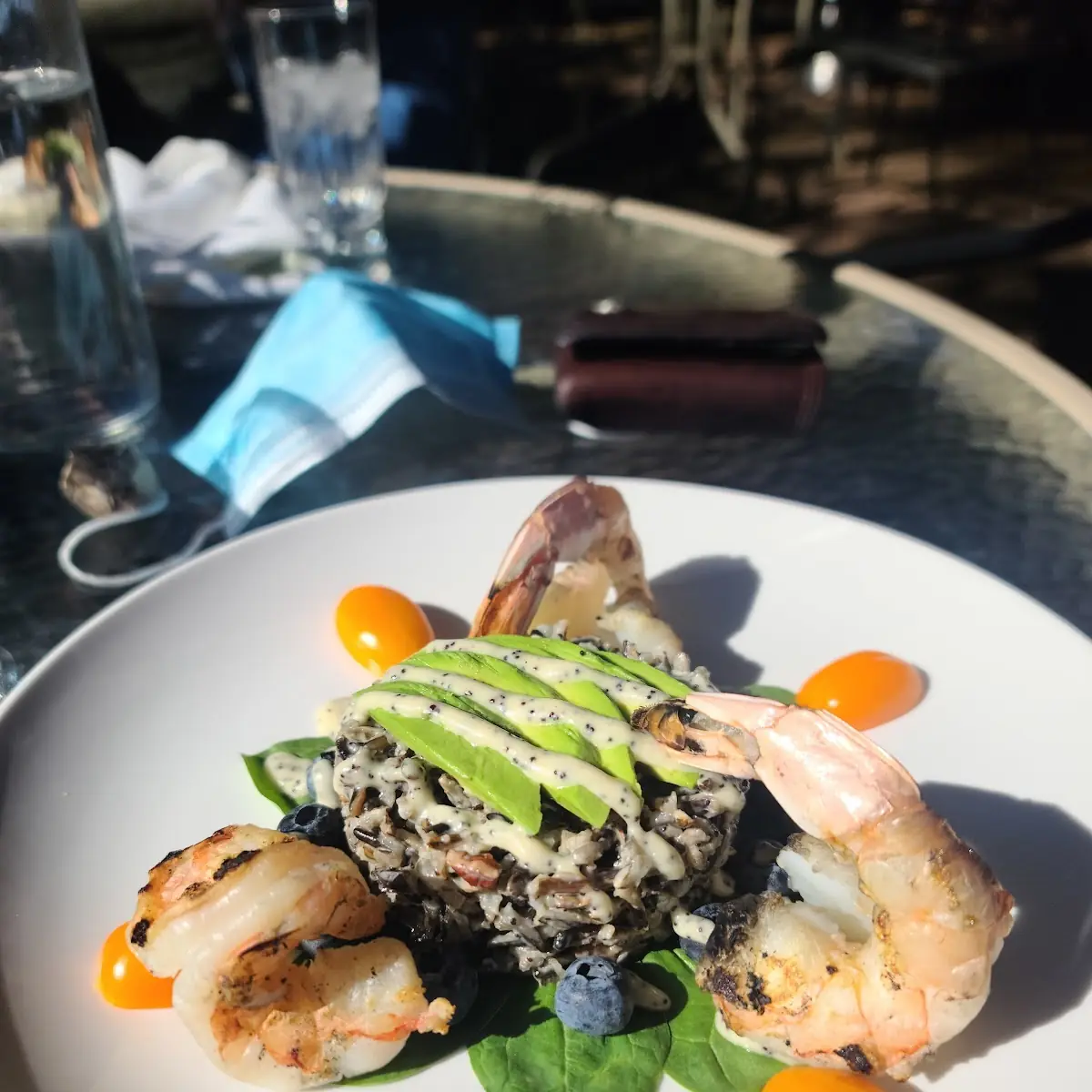 Avocado Wild Rice & Shrimp Salad