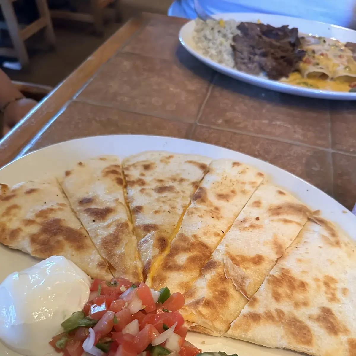Plain Cheese Quesadilla