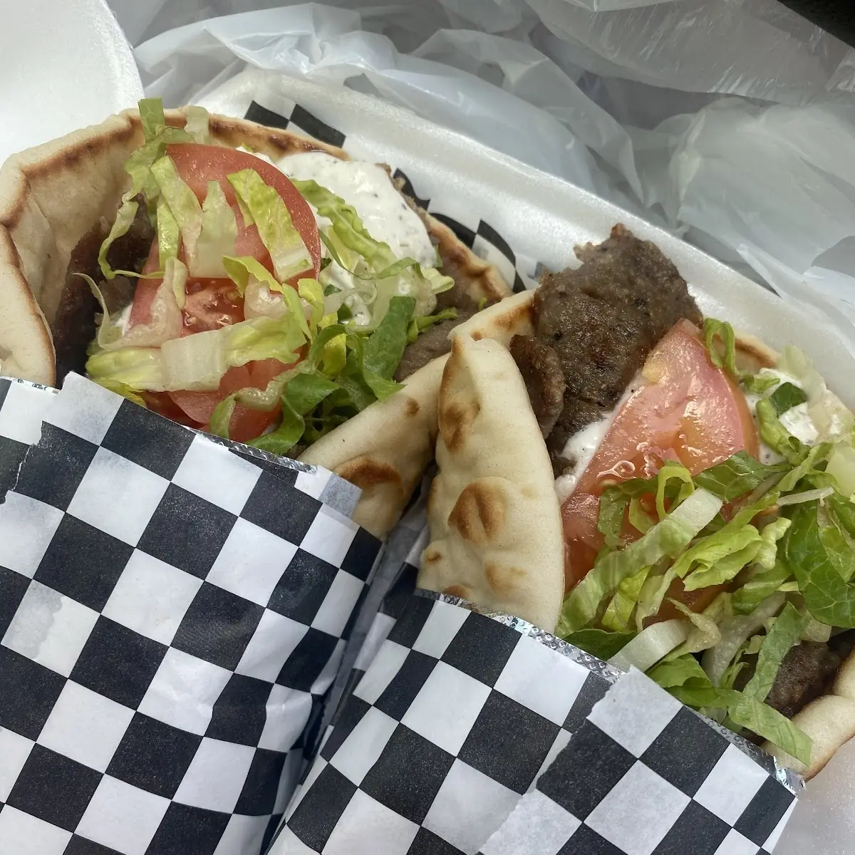 Lamb Gyro Sandwich