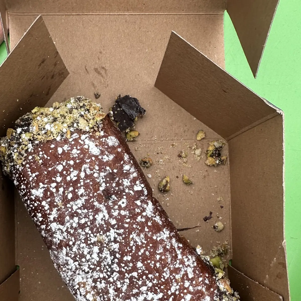 Chocolate & Pistachio Cannoli