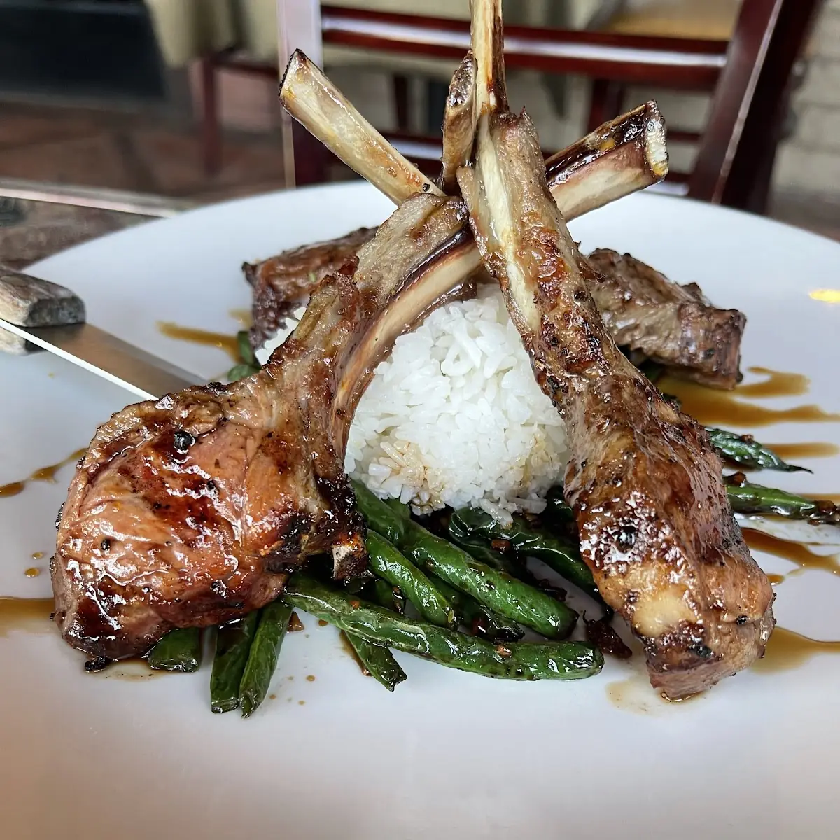 Half Rack of Lamb Chops