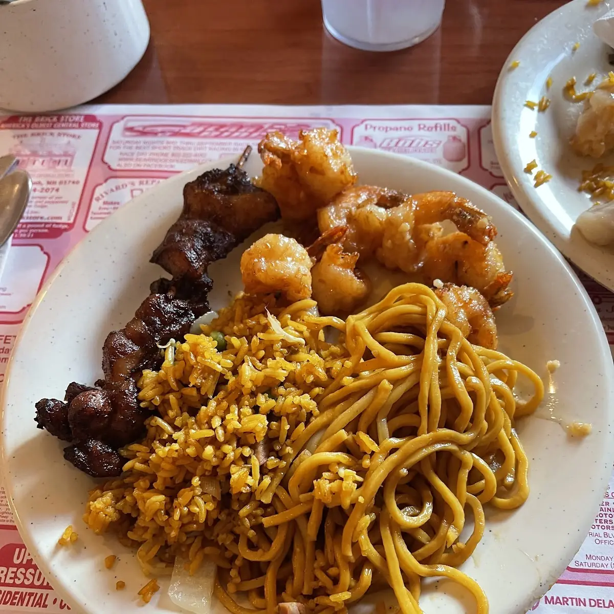 Shrimp Chow Mein Combo
