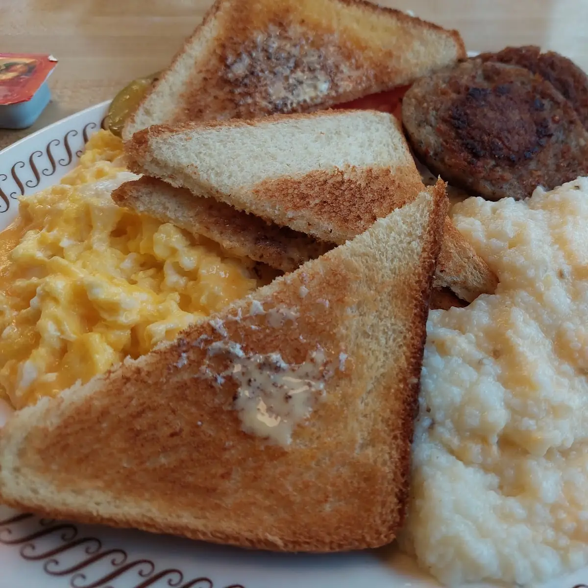 Kid's Scrambled Egg Breakfast