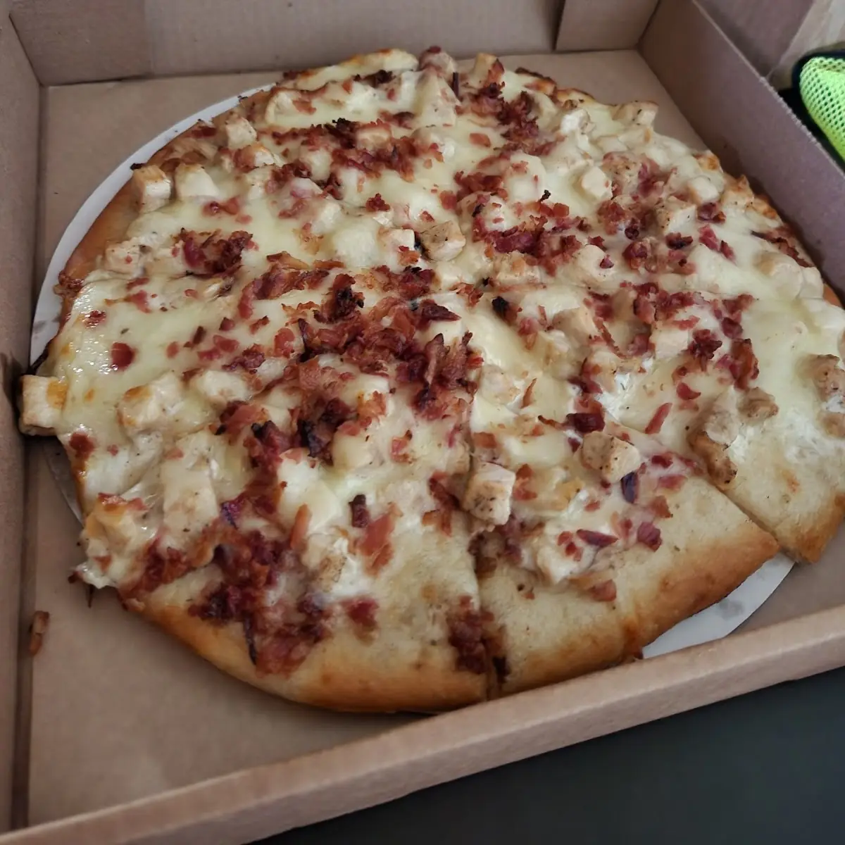 Chicken Bacon Ranch Pizza