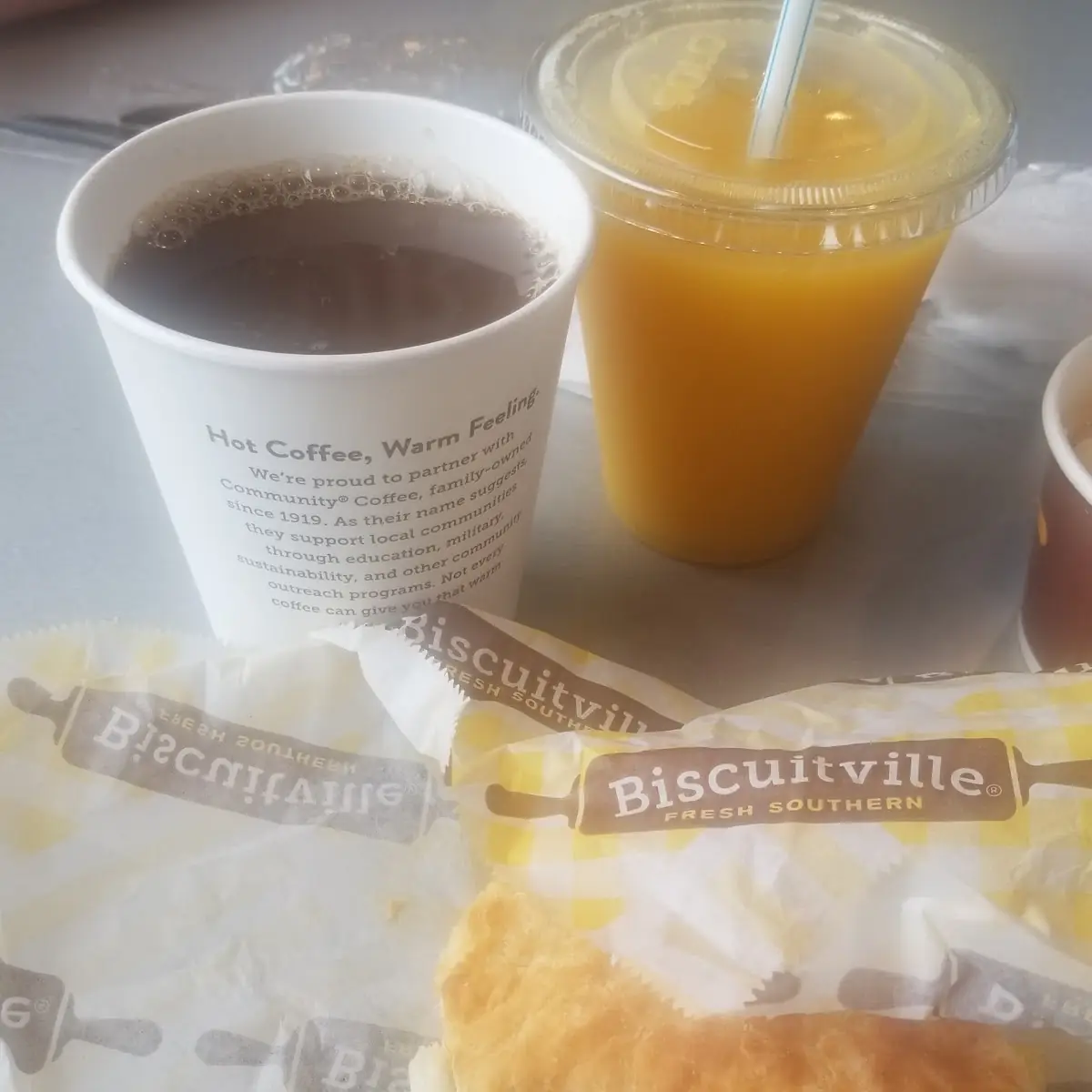 Sausage Egg and Cheese Biscuit