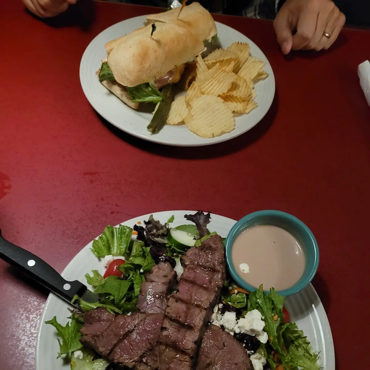Red Flag Flank Steak Salad