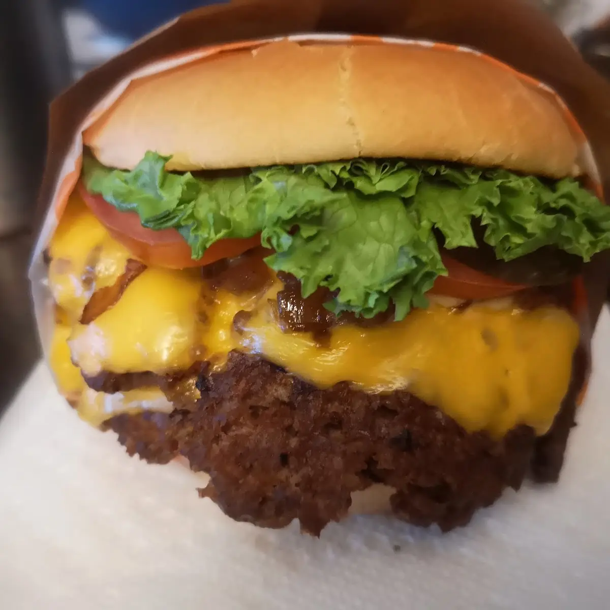 Triple Cheeseburger