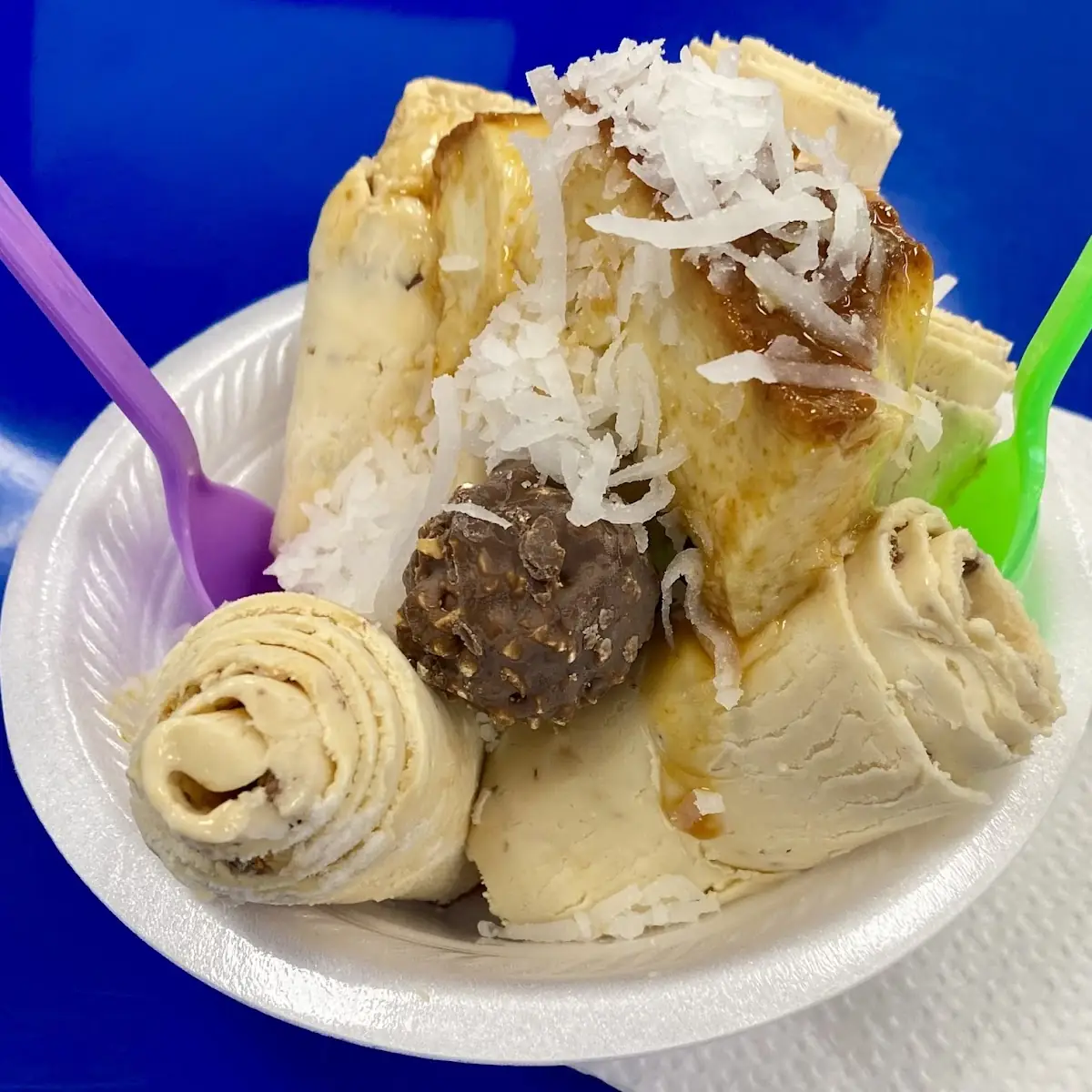 Ice Cream Rolls Tres Leche