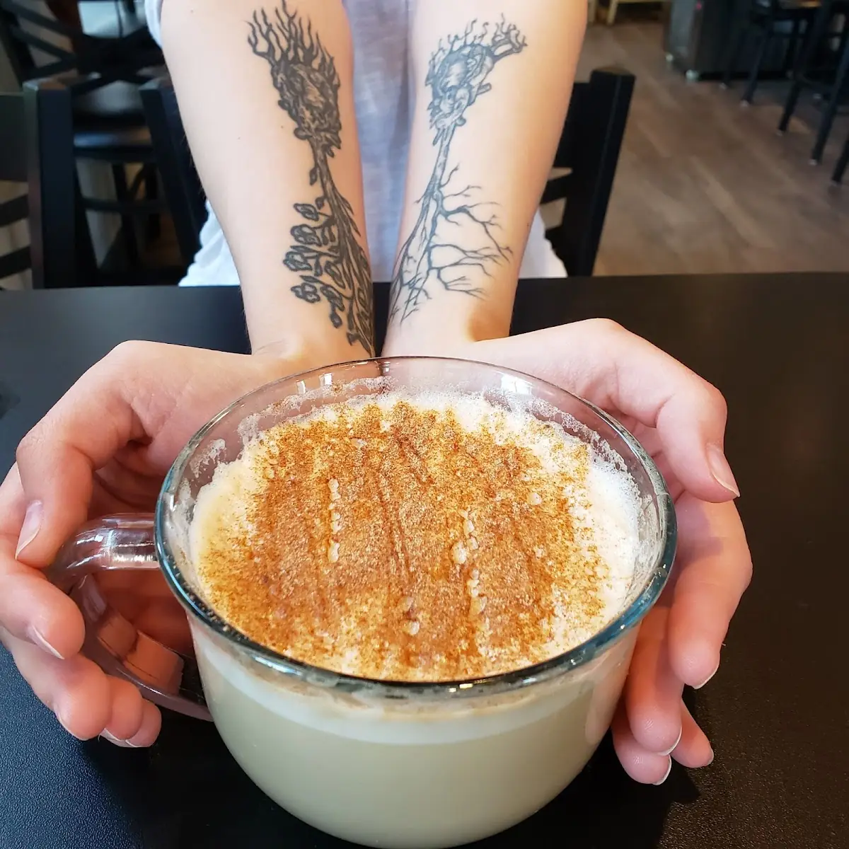 Cinnamon Roll Latte