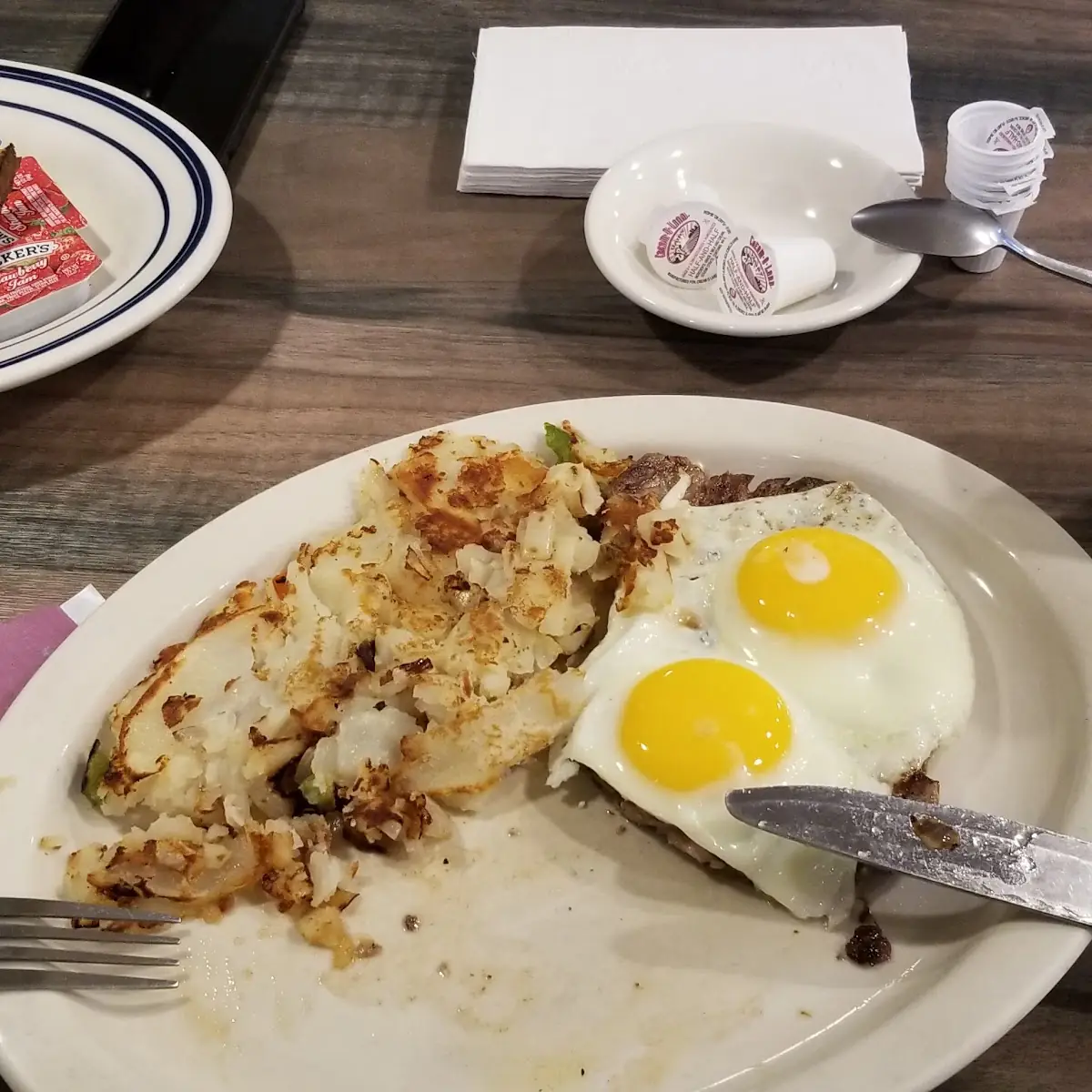 Sirloin Steak & Two Eggs