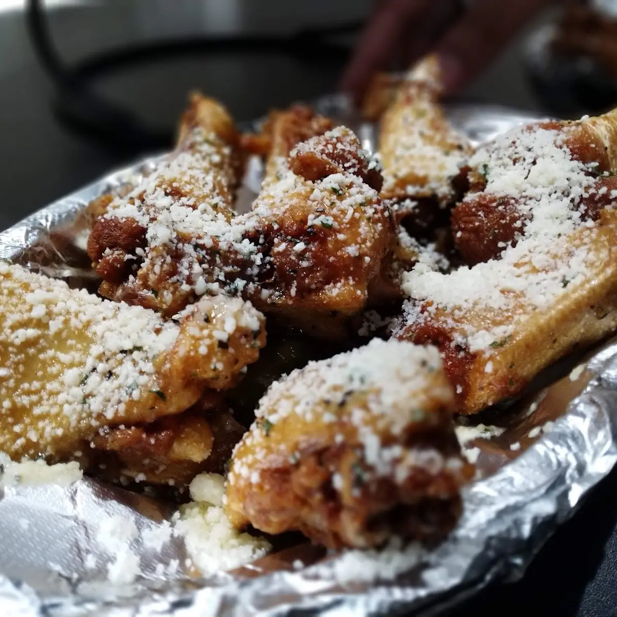 Garlic Parmesan Chicken Wings