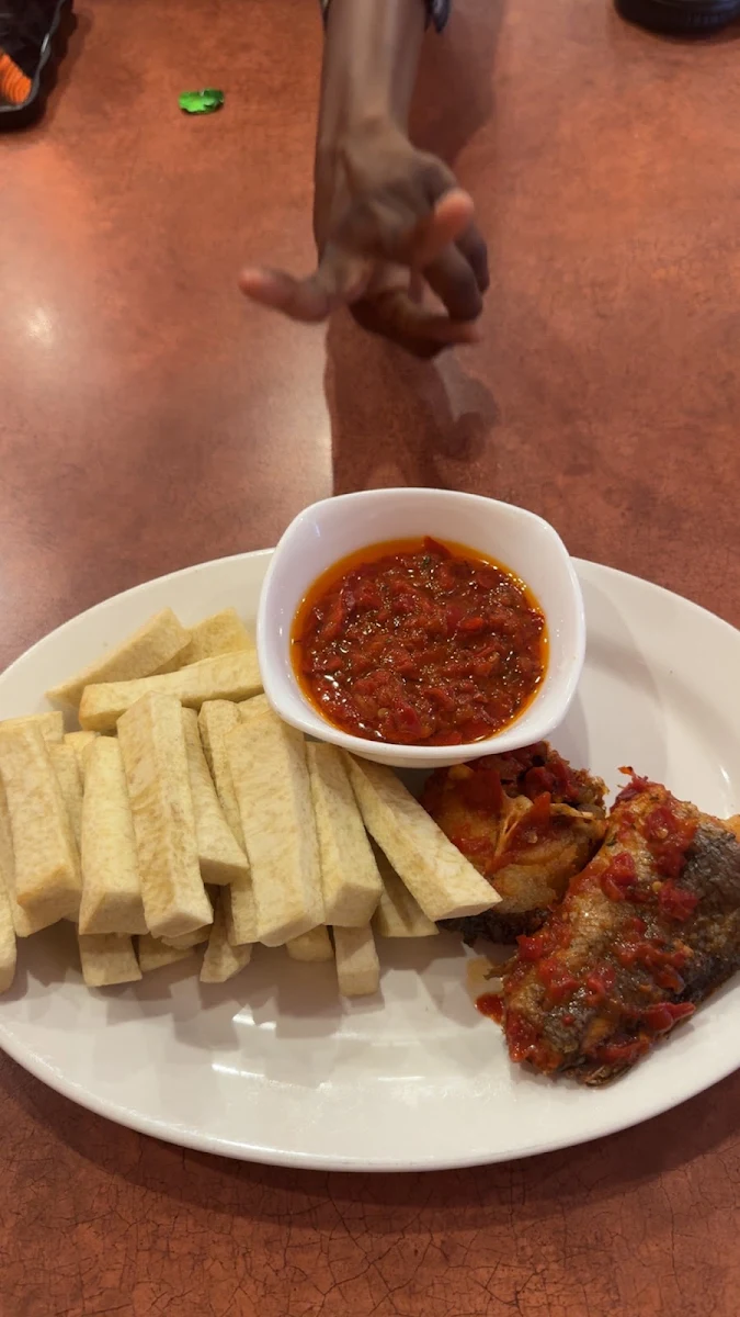 Dun Dun Fried Yam