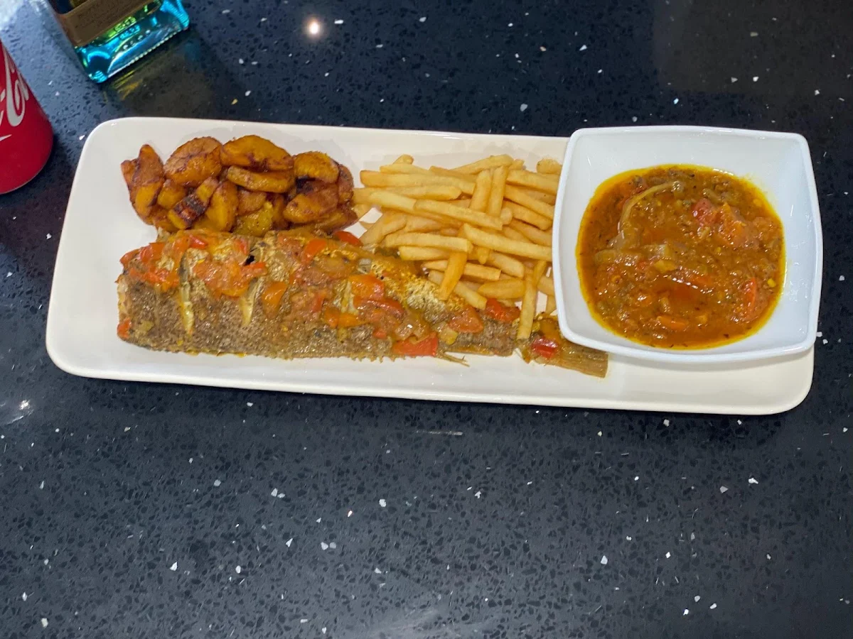 Grilled Fish Croaker Sauce