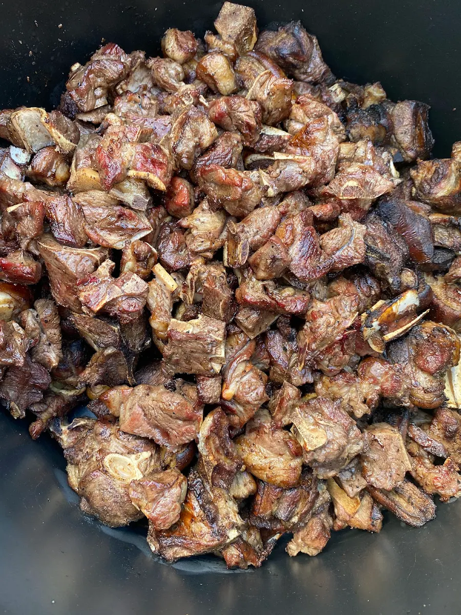 Peppered Goat Meat