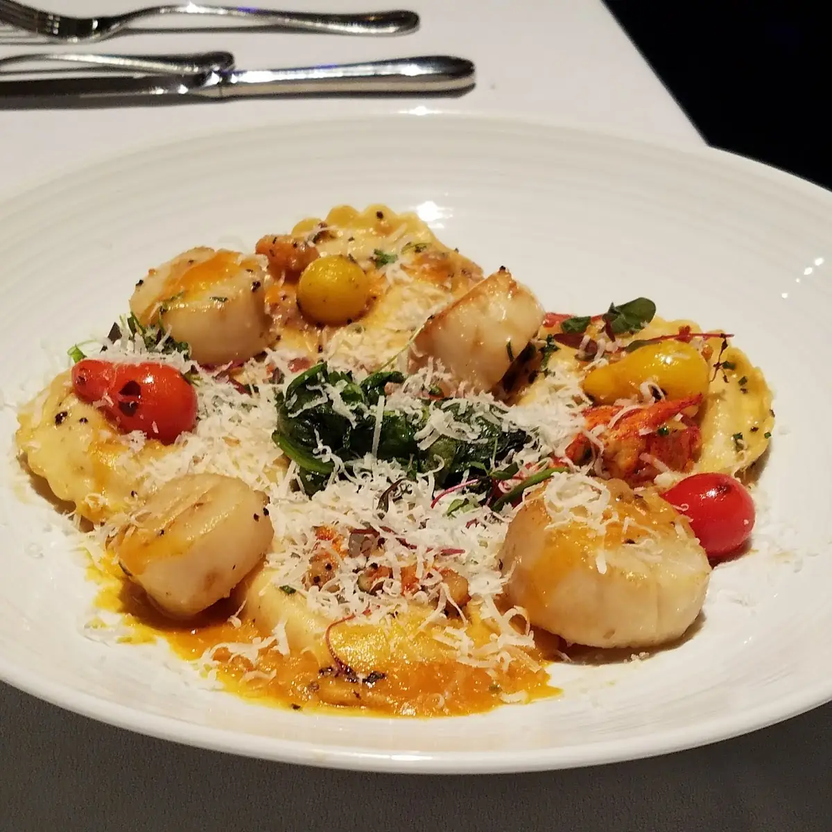 East Coast Halibut with Tagliolini