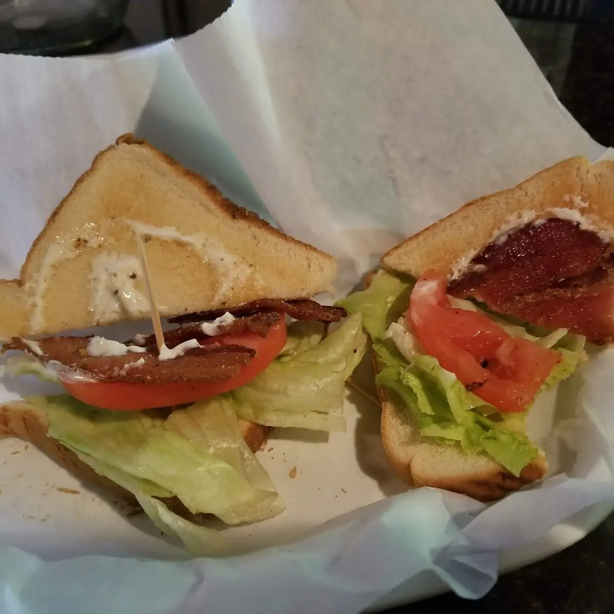 A Sad blt Sandwich