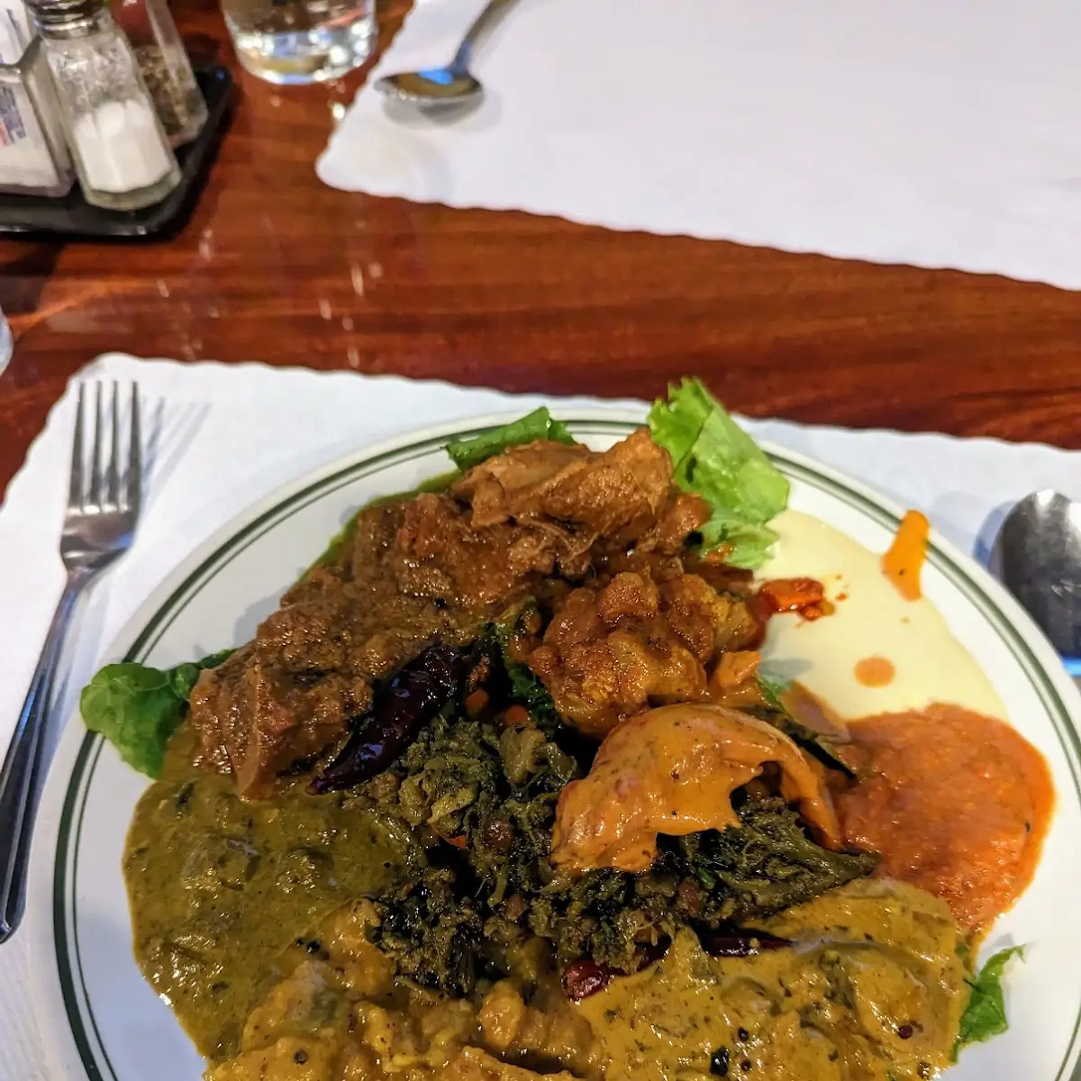 Lunch Buffet Plate