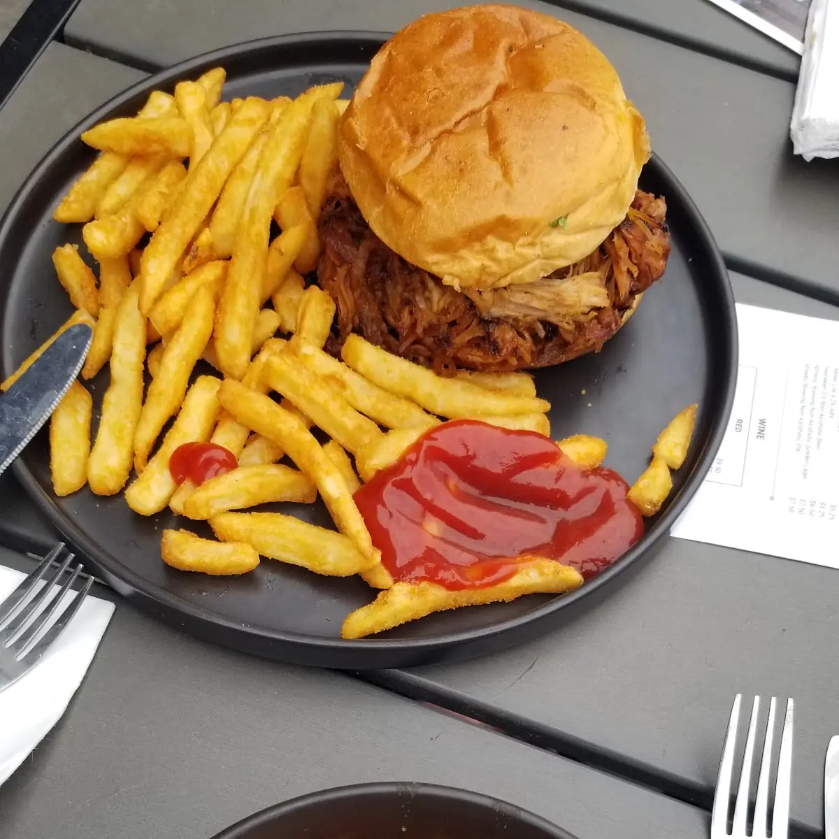 Pulled Pork Sandwich & Chicken Tortilla Soup