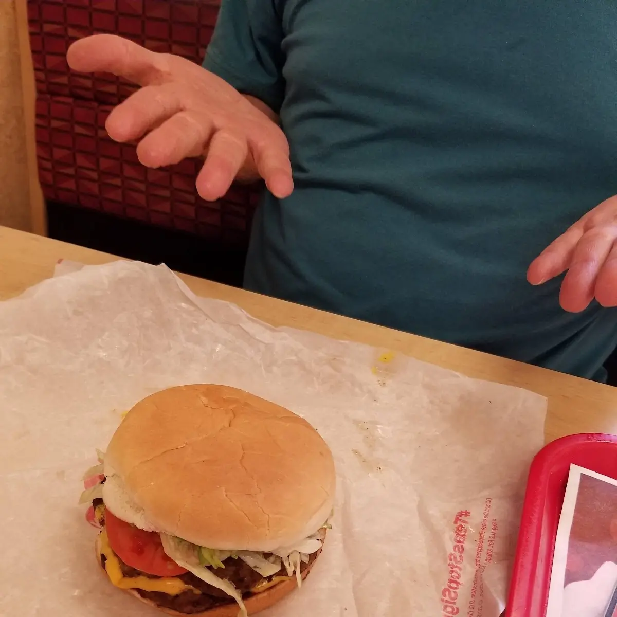 Hung'r Buster Cheeseburger Combo