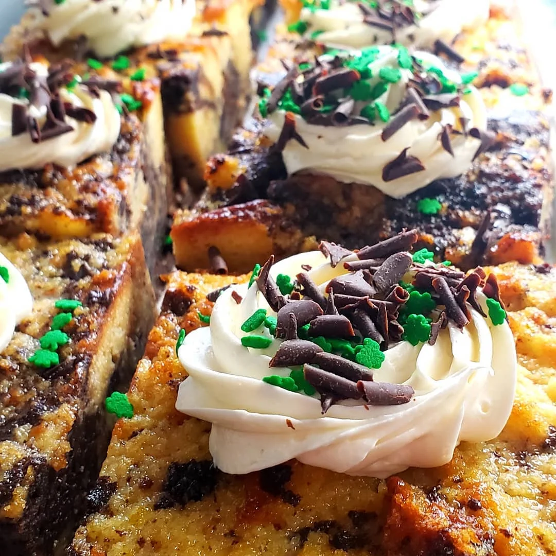 Chocolate Chip Cheesecake Bar
