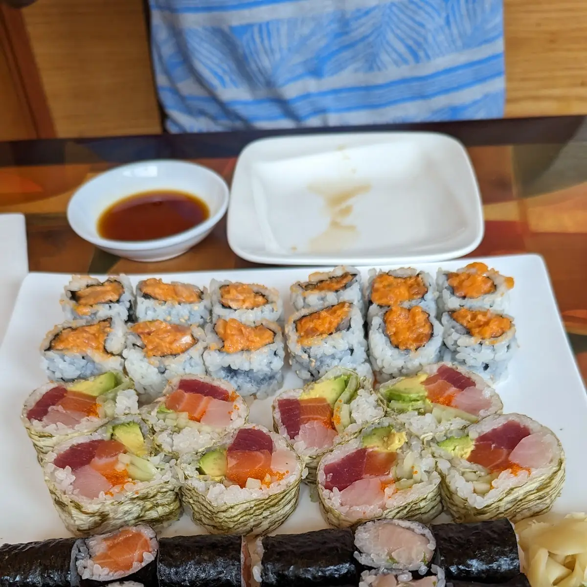Various Sushi Rolls