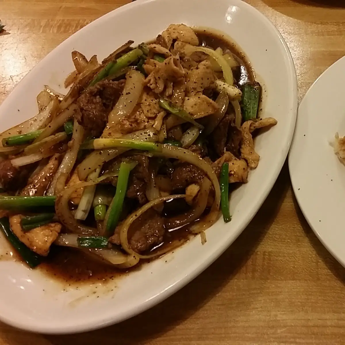 Mongolian Beef & Chicken