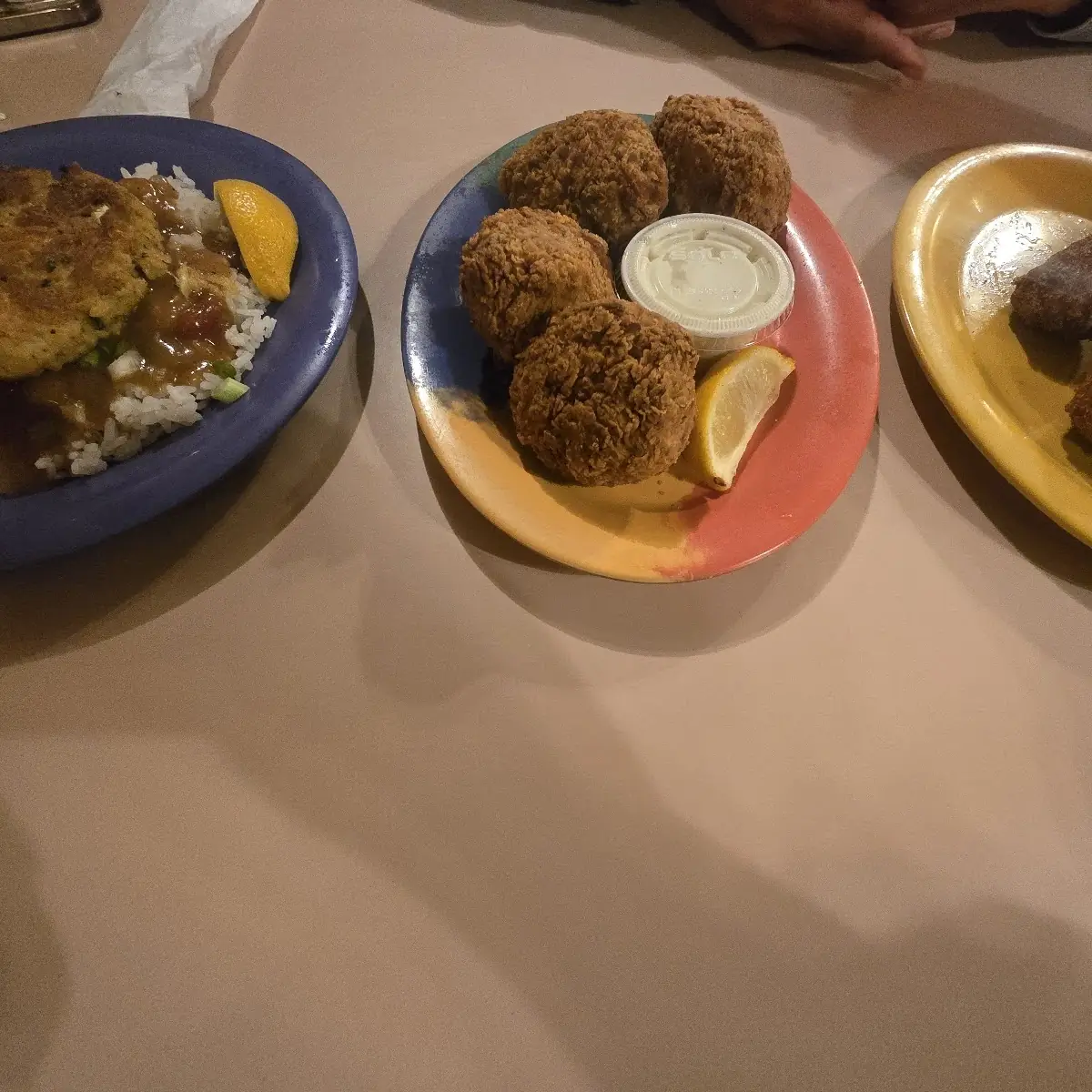 Crab Cake & Boudin Balls