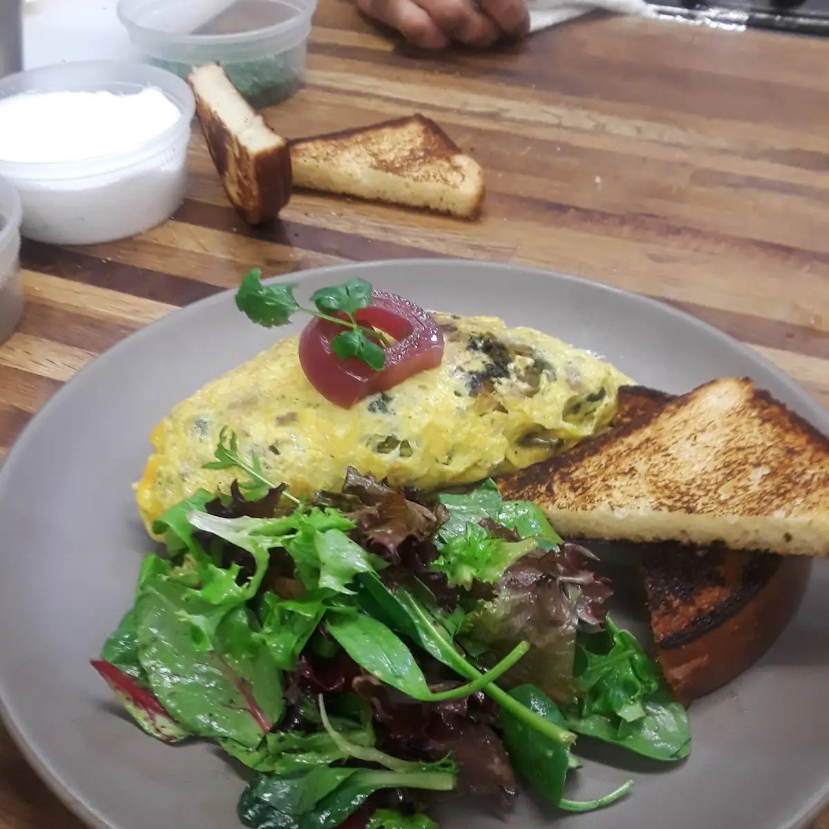 Chorizo Omelette